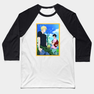 Banana Anime Fish Baseball T-Shirt